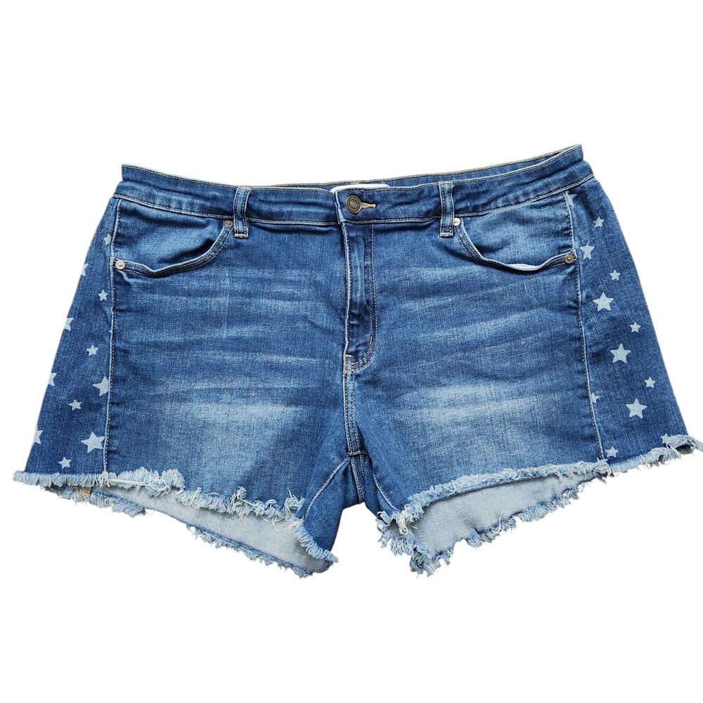KanCan Star Panel Shorts Size 33